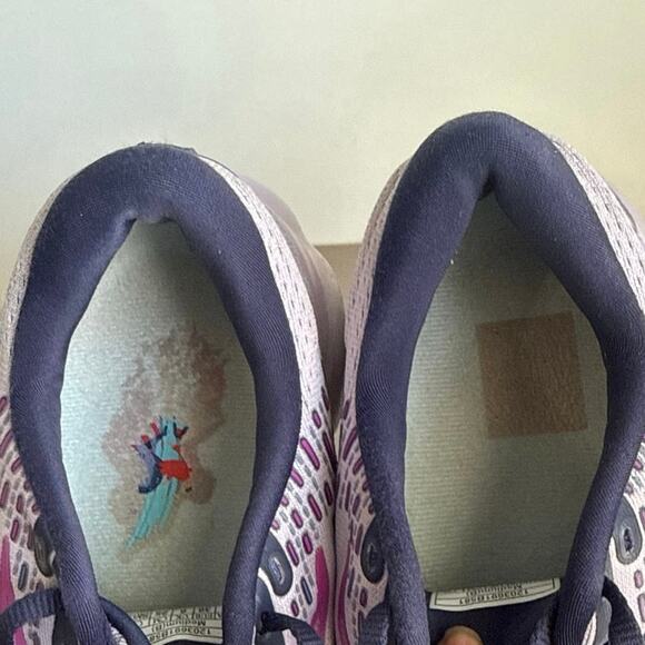 Brooks Glycerin 20 Purple/White Women Running Sneakers - SZ 8 - Picture 8 of 12